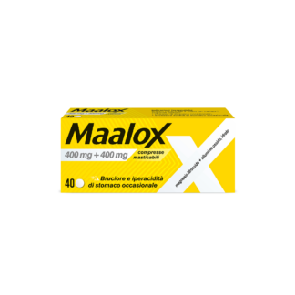 MAALOX*40CPR MAST 400MG+400MG