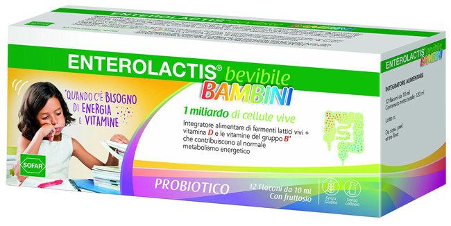 ENTEROLACTIS BEVIBILE BB 12FL