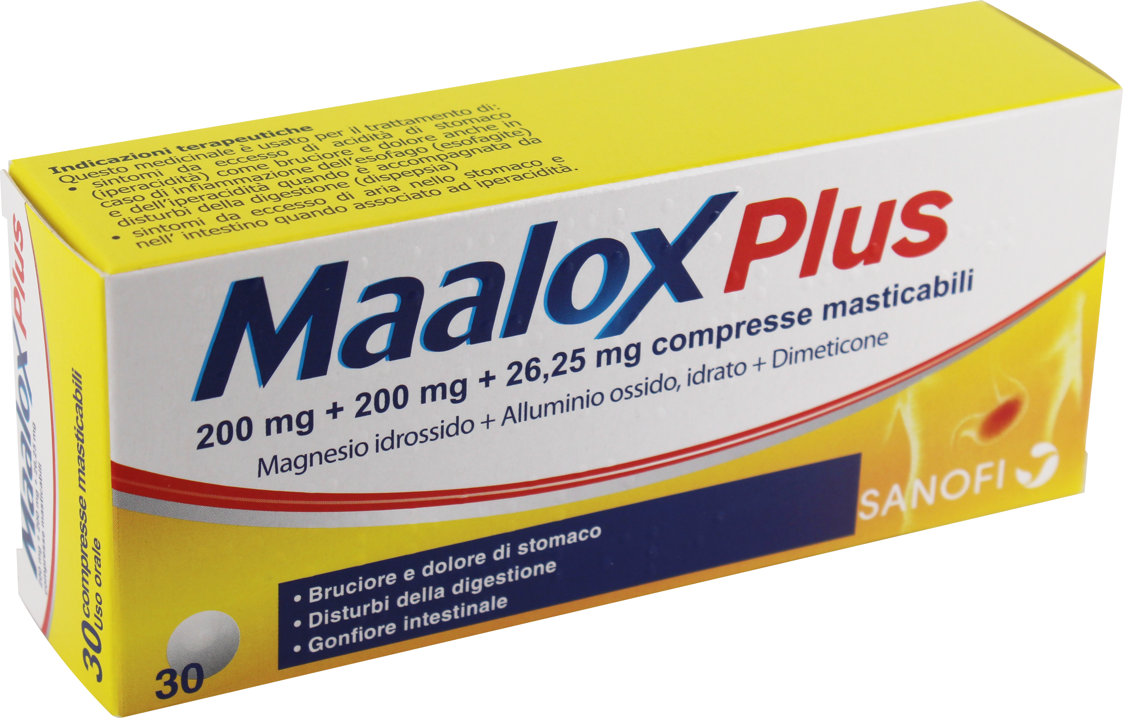 MAALOX PLUS*30CPR MAST - immagine 2