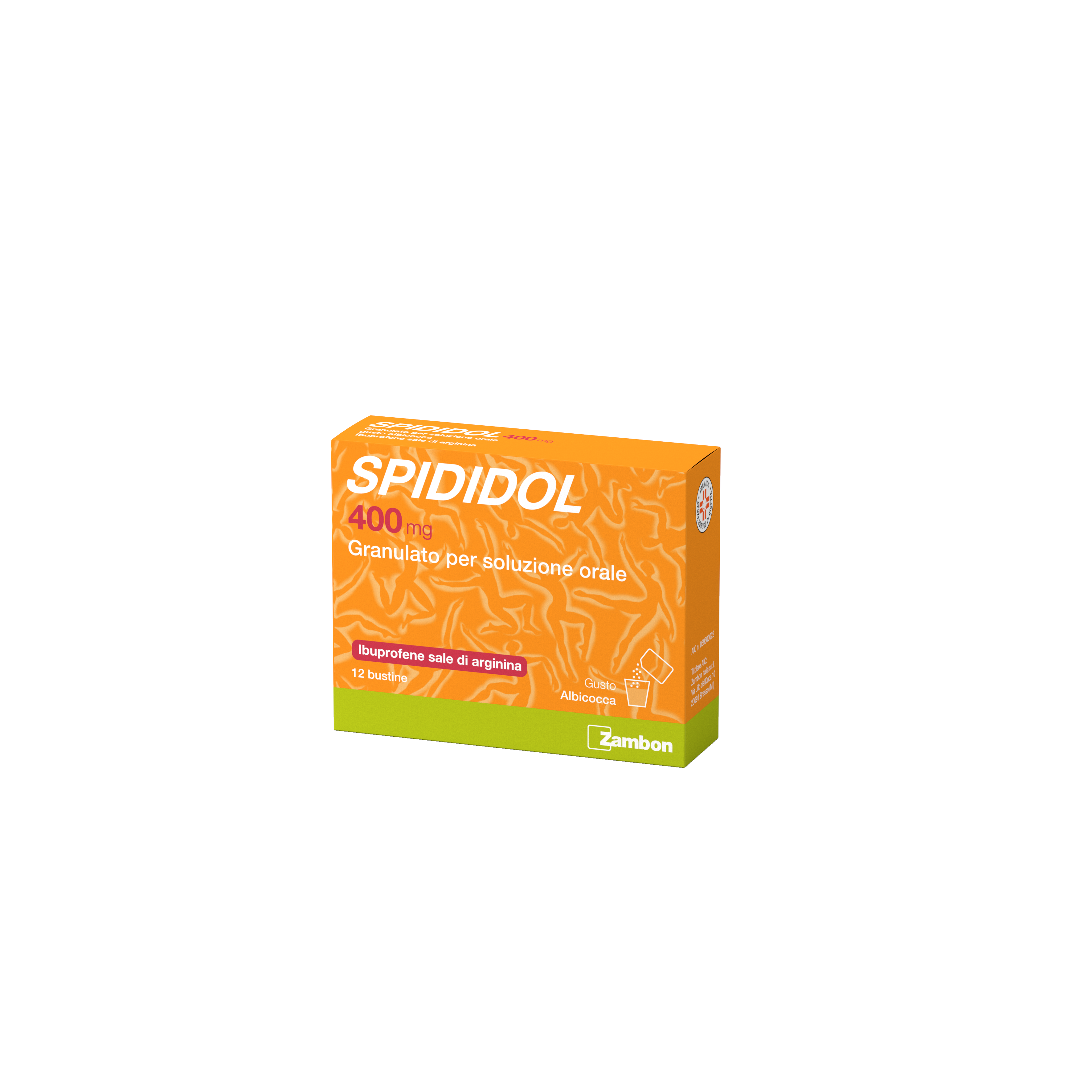 SPIDIDOL*OS GRAT 12BS 400MG AL