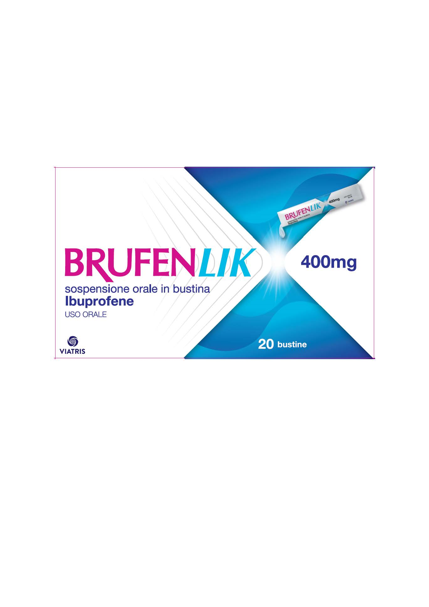 BRUFENLIK*20BUST 400MG 10ML